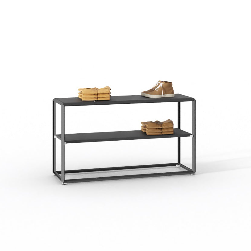 CORINNE Cage Console with Shelves